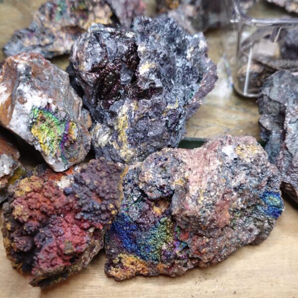 Iridescent Hematite, Graves Mountain, GA, USA